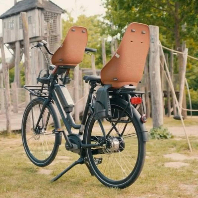 Predná sedačka BIO na bicykel s adaptérom