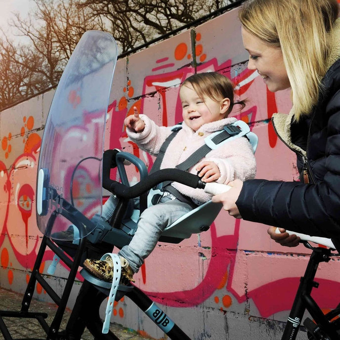 Držiak na prednú sedačku na bicykel