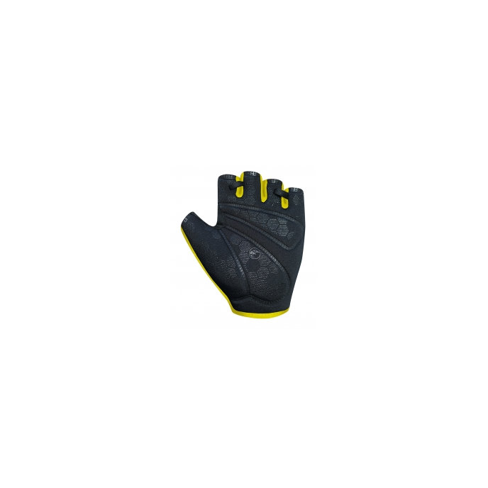 Cyklistické rukavice pre dospelých Pure Race S žlté