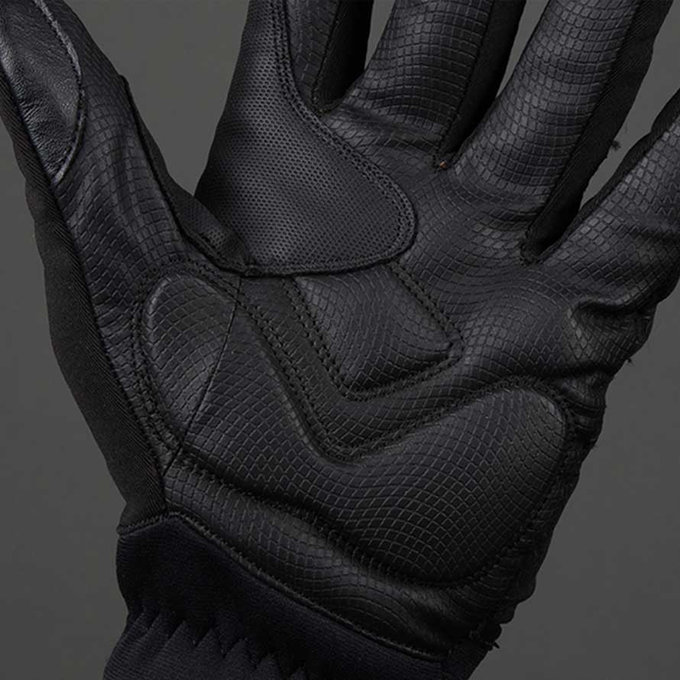 Zimné cyklistické rukavice pre dospelých Express+ čierne