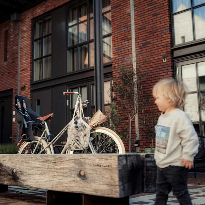 Zadná sedačka U-me na bicykel pre MIK nosiče