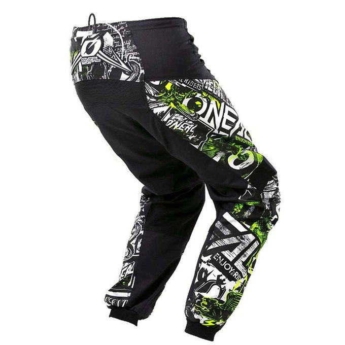 Detské nohavice Element Attack žlté