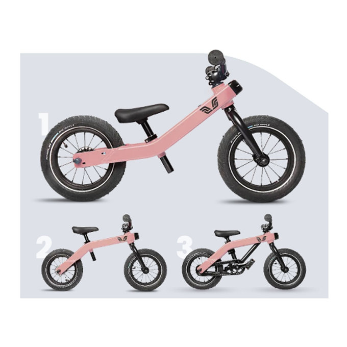 Odrážadlo / bicykel 3v1 pre deti 1-5 rokov