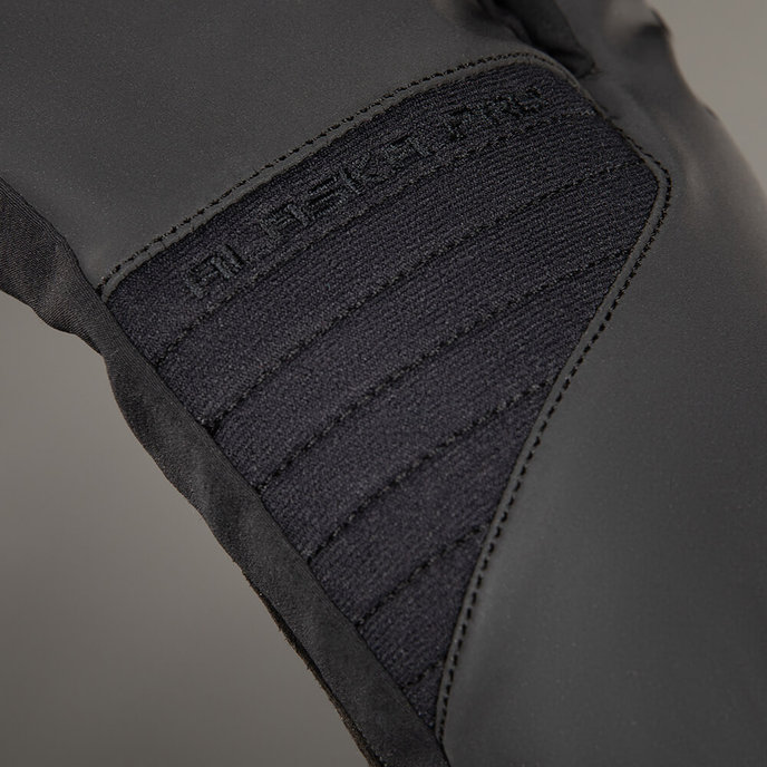 Zimné cyklistické rukavice pre dospelých Alaska Pro čierne