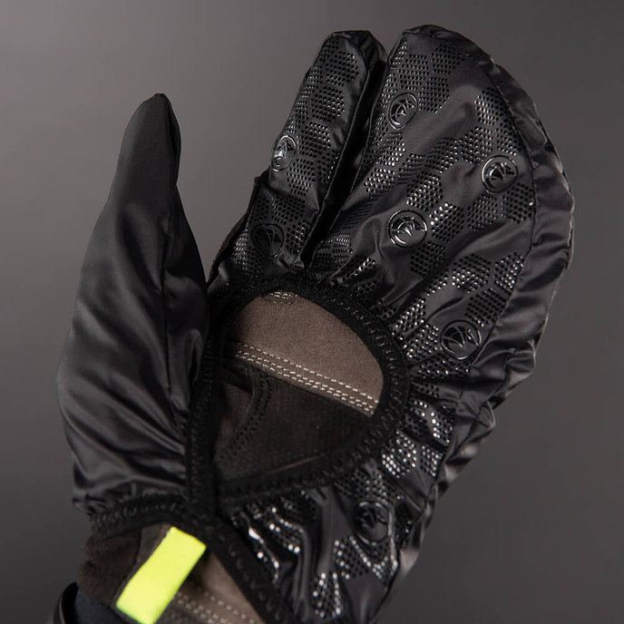 Cyklistické rukavice pre dospelých Pro Summer čierne