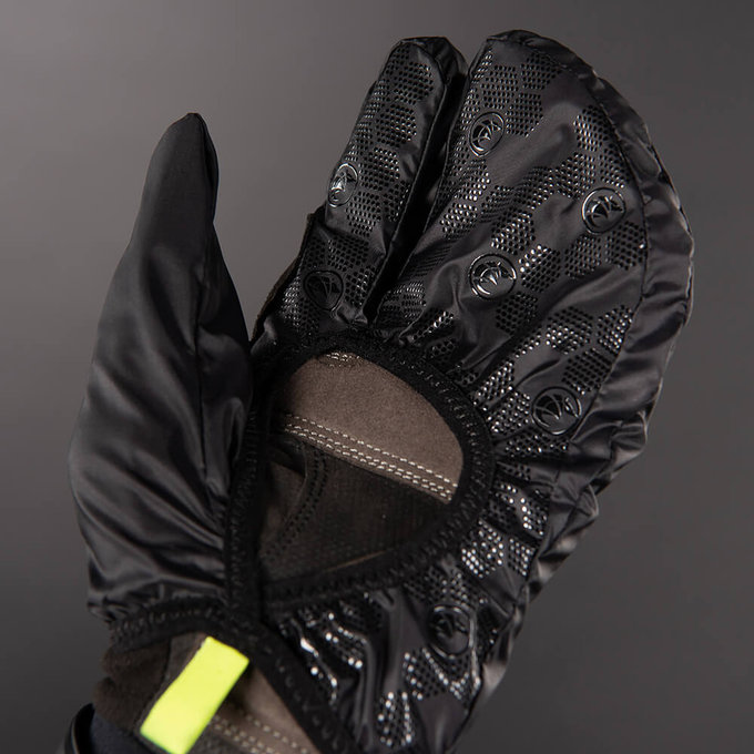 Cyklistické rukavice pre dospelých Pro Summer čierne