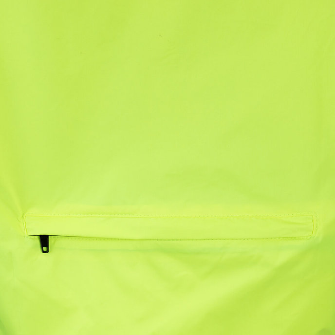 Detská bunda do dažďa neónovo žltá