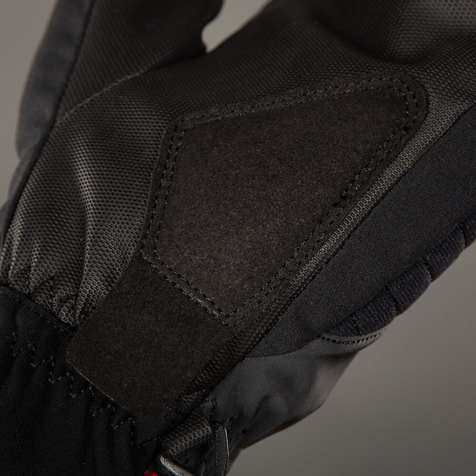 Zimné cyklistické rukavice pre dospelých Alaska Pro čierne