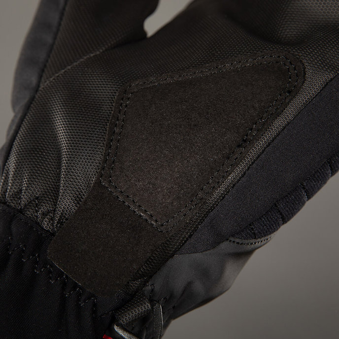 Zimné cyklistické rukavice pre dospelých Alaska Pro čierne