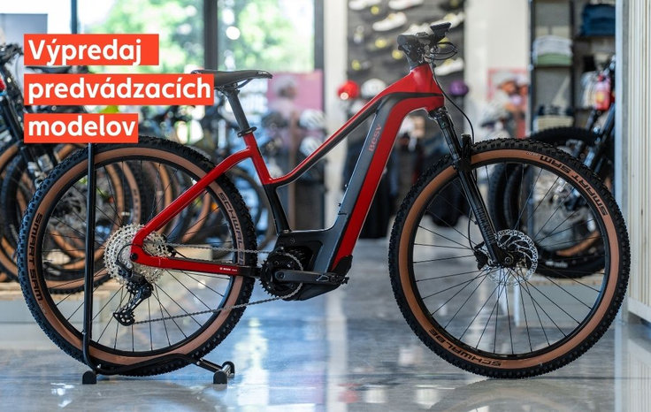 Výpredaj predvádzacích elektrobicyklov iba na predajni ORIGOS v Trenčíne