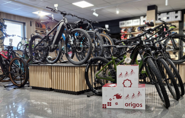 origos predajna trencin obchod eshop vianoce darceky mtb bike bicykel