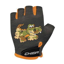 Cyklistické rukavice pre deti COOL KIDS Krokodíl