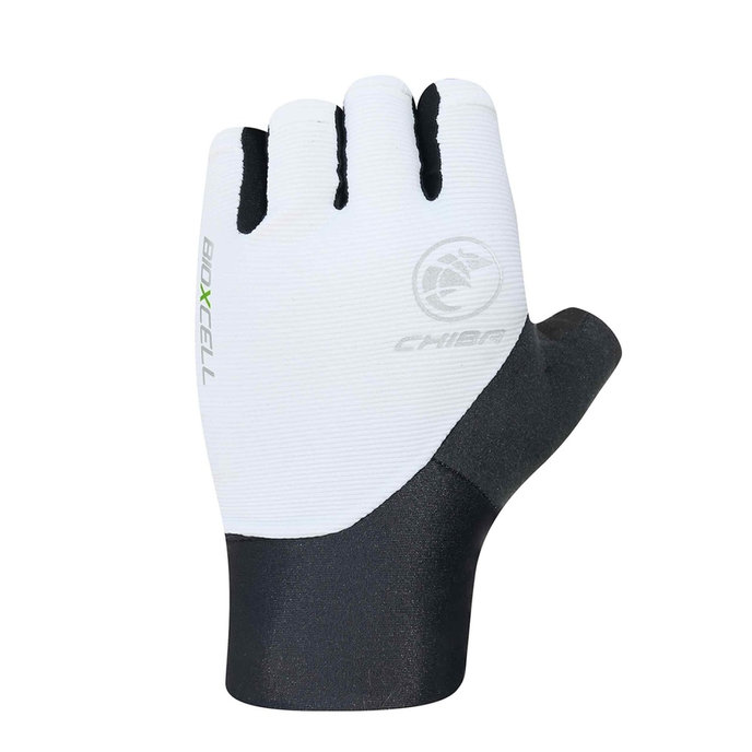 Cyklistické rukavice pre dospelých BioXCell Classic biele