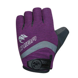 Cyklistické rukavice pre ženy Lady BioXCell fialové
