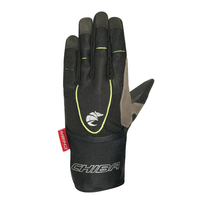 Cyklistické rukavice pre dospelých Pro Summer čierne