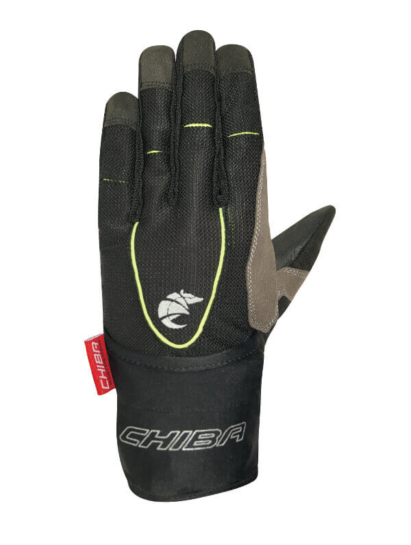 Chiba Cyklistické rukavice Pro Summer BLACK S, Čierna