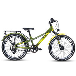  Detský bicykel troX EVO 7s zelený/žltý (od 115 cm)