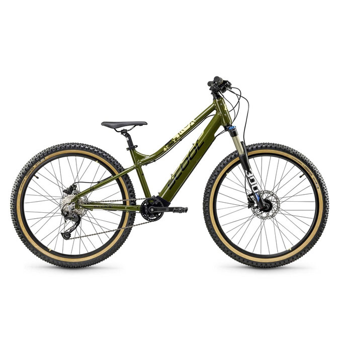 Detský elektrobicykel e-troX race 26 Zoll 9-Gang olivová/béžová (od 145 cm)