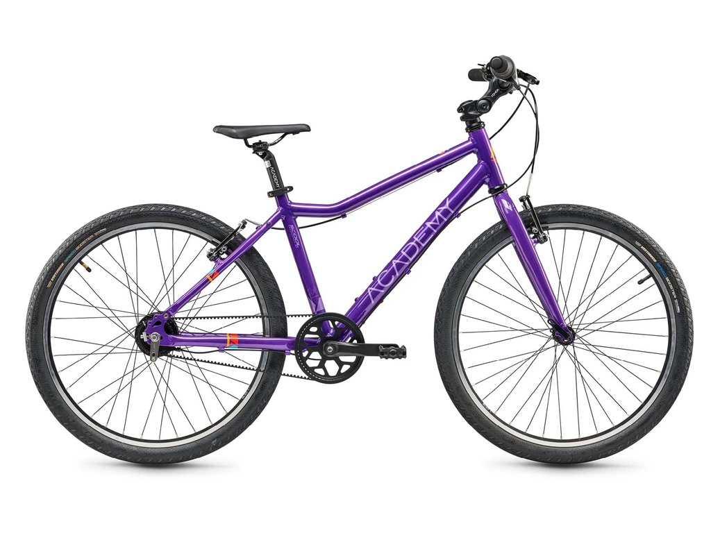 ACADEMY Detský bicykel Grade 5 Belt 24" 2025 Fialová, Žltá/Modrá/Fialová