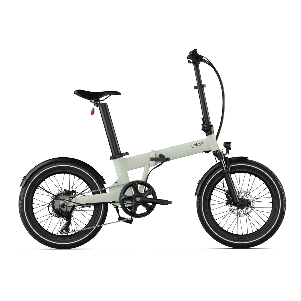 EOVOLT Skladací elektrobicykel Afternoon 20" 2025 Zelená, Čierna/Zelená/Sivá/Modrá/Béžová