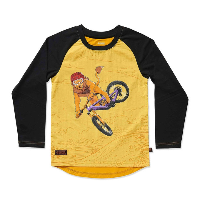 Vetruodolný detský MTB dres Lion