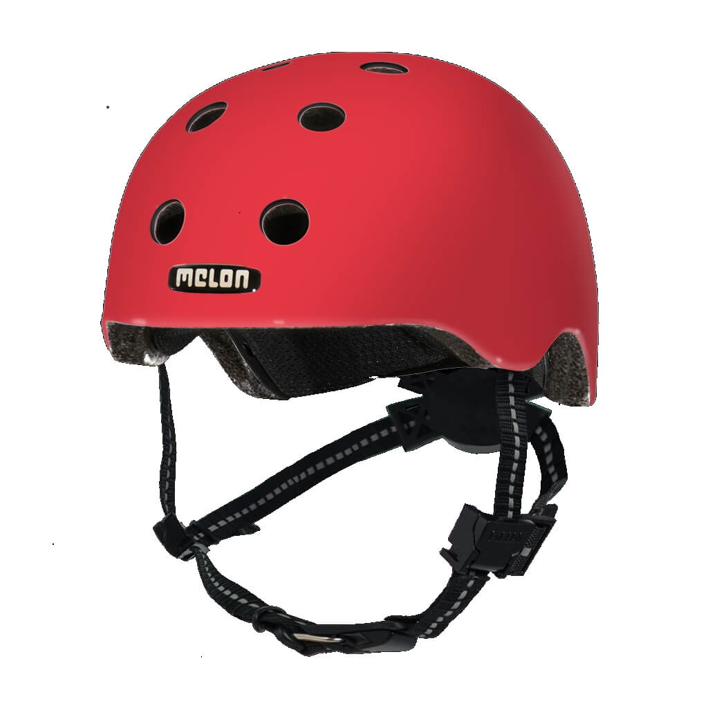 Melon Detská cyklistická prilba Toddler Rainbow Red, Červená