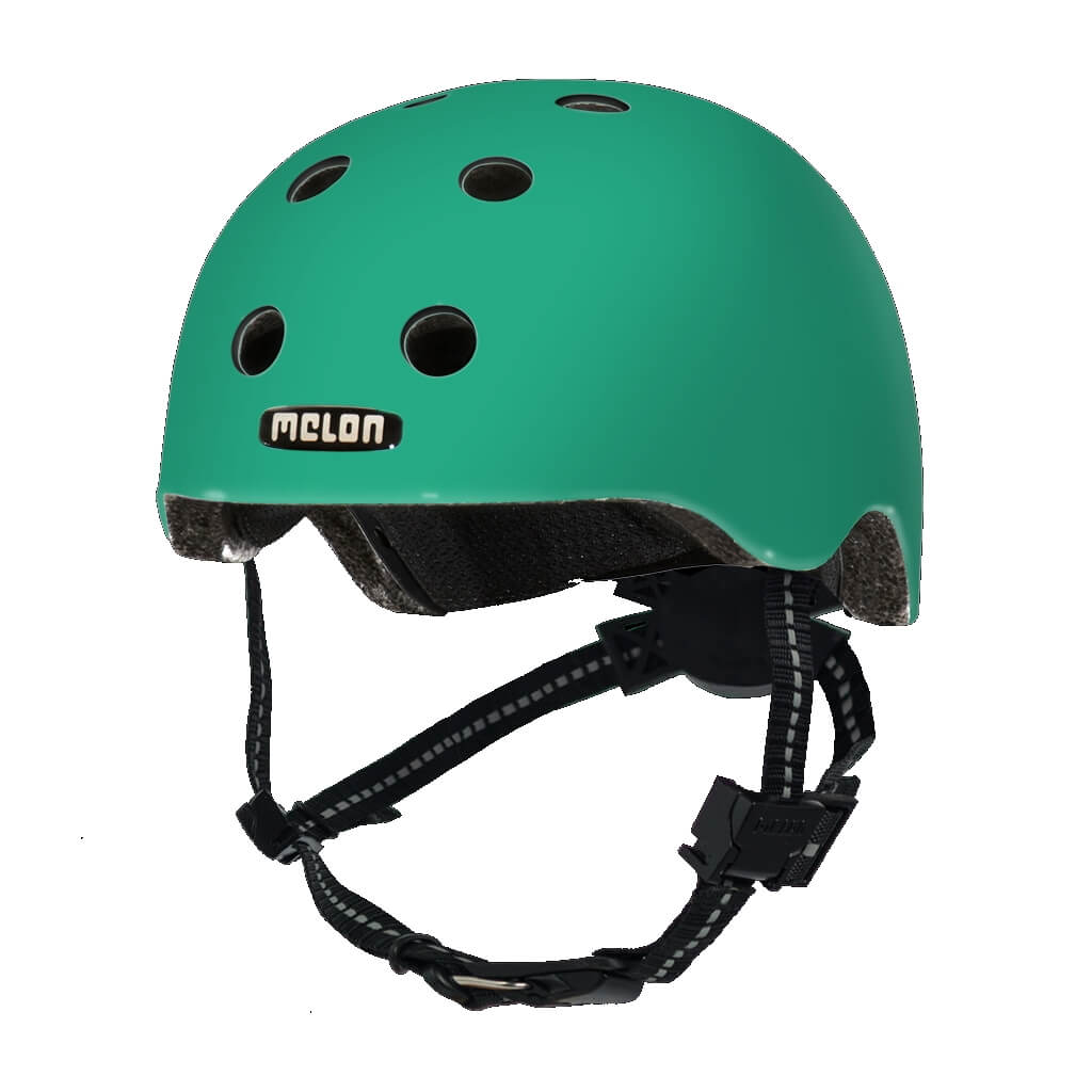 Melon Detská cyklistická prilba Toddler Rainbow Green, Zelená