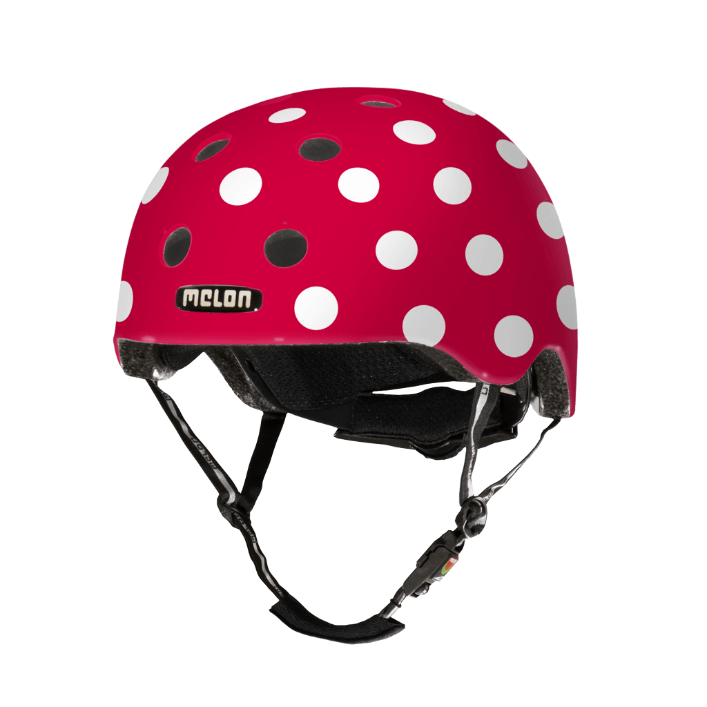 Melon Cyklistická prilba Dotty White XXS/S, Červená