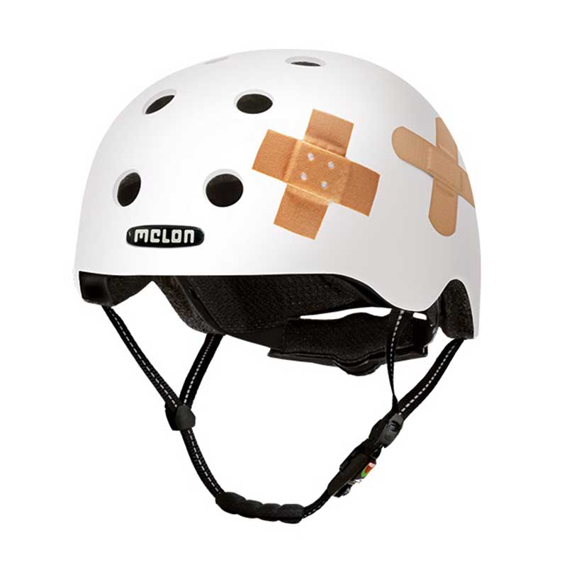 Melon Cyklistická prilba Plastered White M/L , Biela