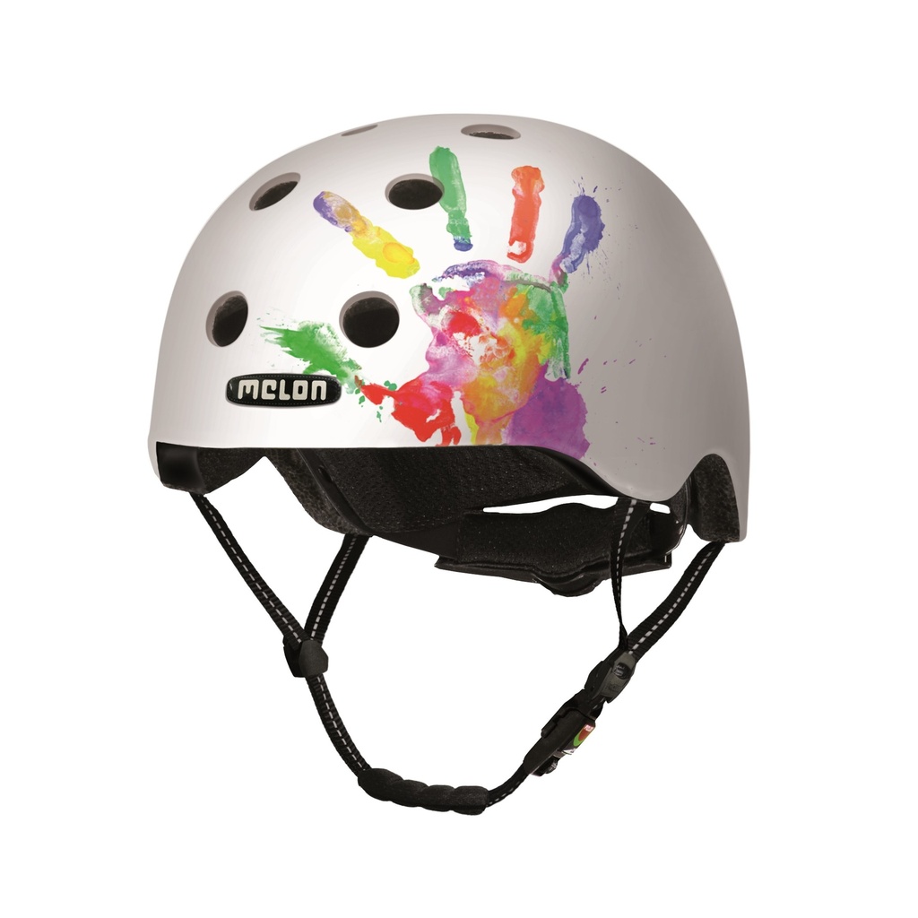 Melon Cyklistická prilba Handprint XL/XXL , Biela
