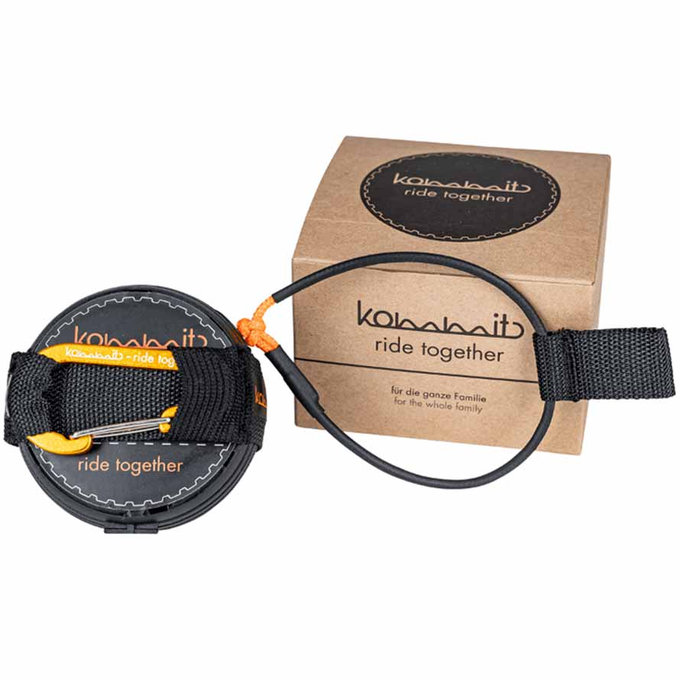 Samonavíjacie lano na ťahanie bicykla