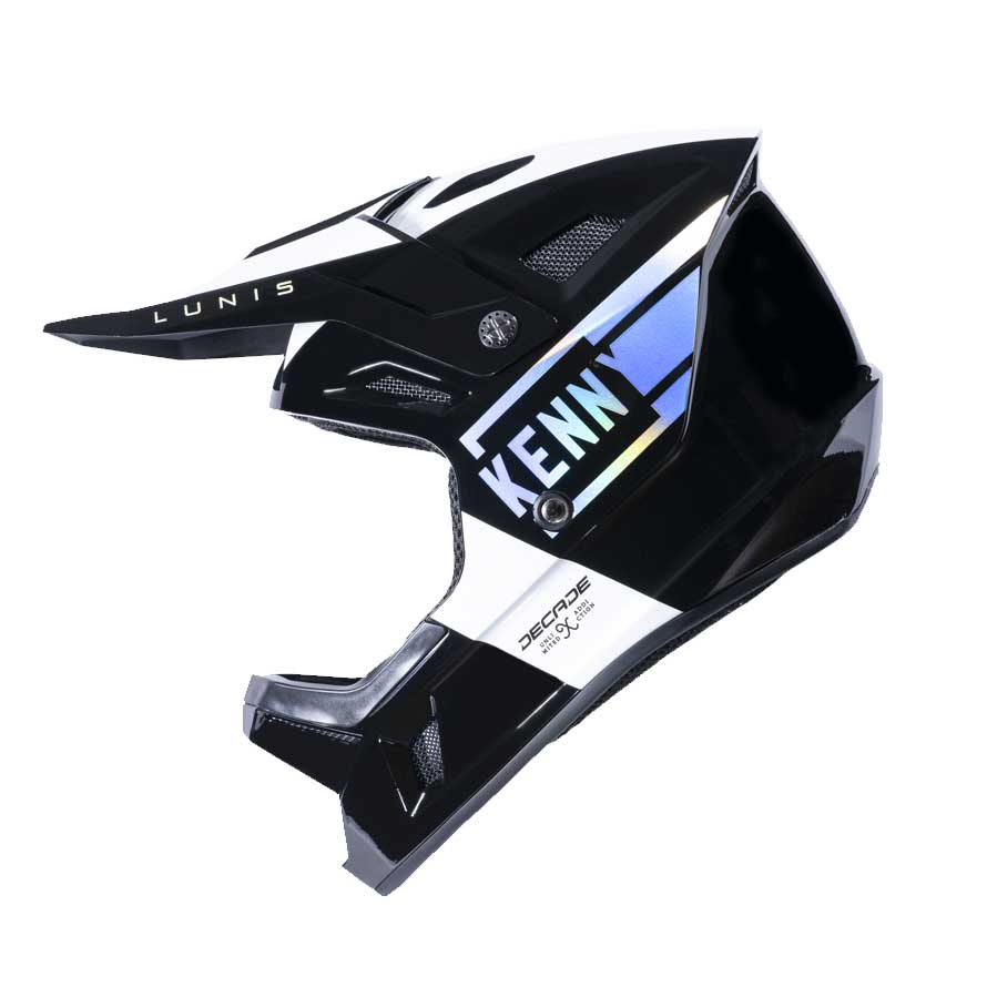 KENNY Cyklistická prilba DECADE Lunis Black Holographic 2025 L, Čierna