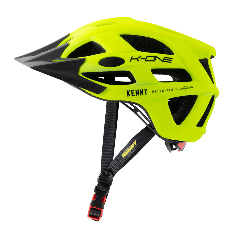 KENNY Cyklistická prilba K-One Neon Yellow L/XL, Žltá