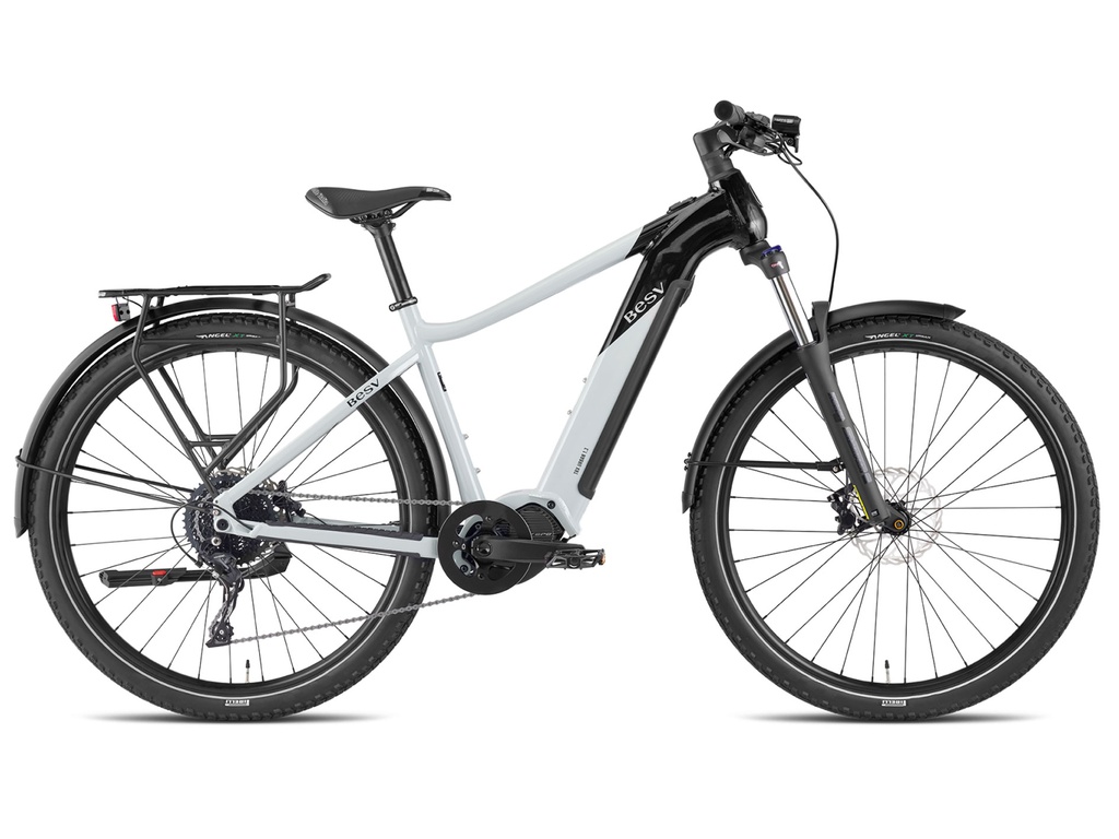 BESV Mestský elektrobicykel TRX Urban 1.3 2026 M, Sivá/Biela