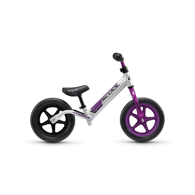 Detské odrážadlo pedeX race light strieborno/fialové