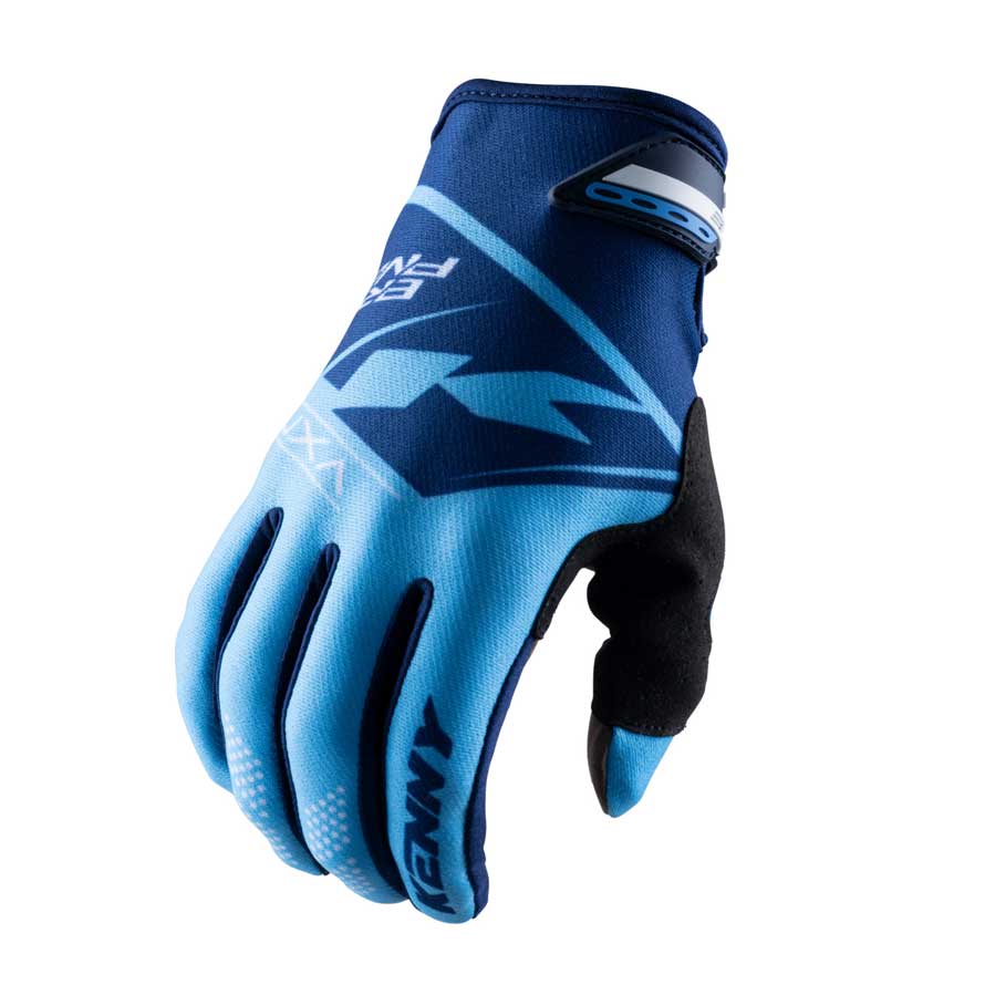 KENNY Cyklistické rukavice BRAVE BLUE 3, Modrá