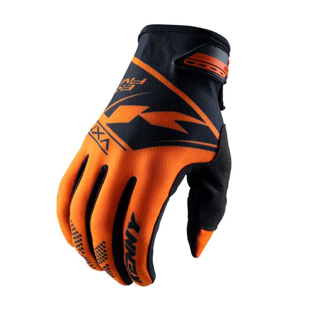 KENNY Cyklistické rukavice BRAVE ORANGE 7, Oranžová