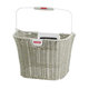 STRUCTURA RETRO prútený košík na riadidlá béžový