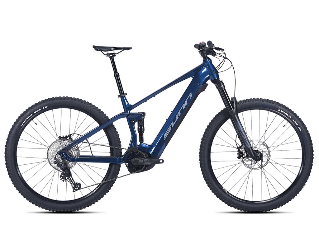 SUNN CHARGER S1 2025 L, Čierna/Modrá