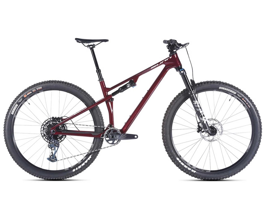 SUNN Horský bicykel SHAMANN DC S2 2025 S, Červená