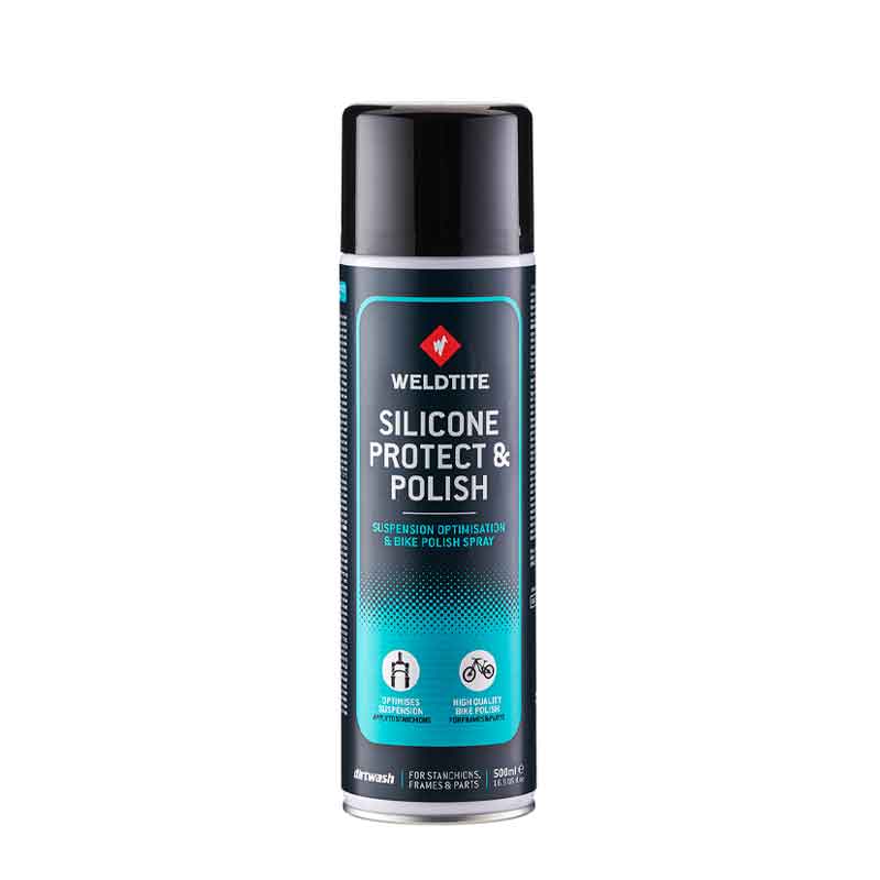 WELDTITE Mazací, leštiaci a voskovací silikonový olej Silicone Protect & Polish Spray 500ml