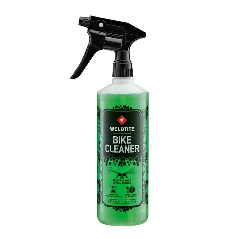 WELDTITE Bike Cleaner čistič s rozprašovačom 1L- Lime