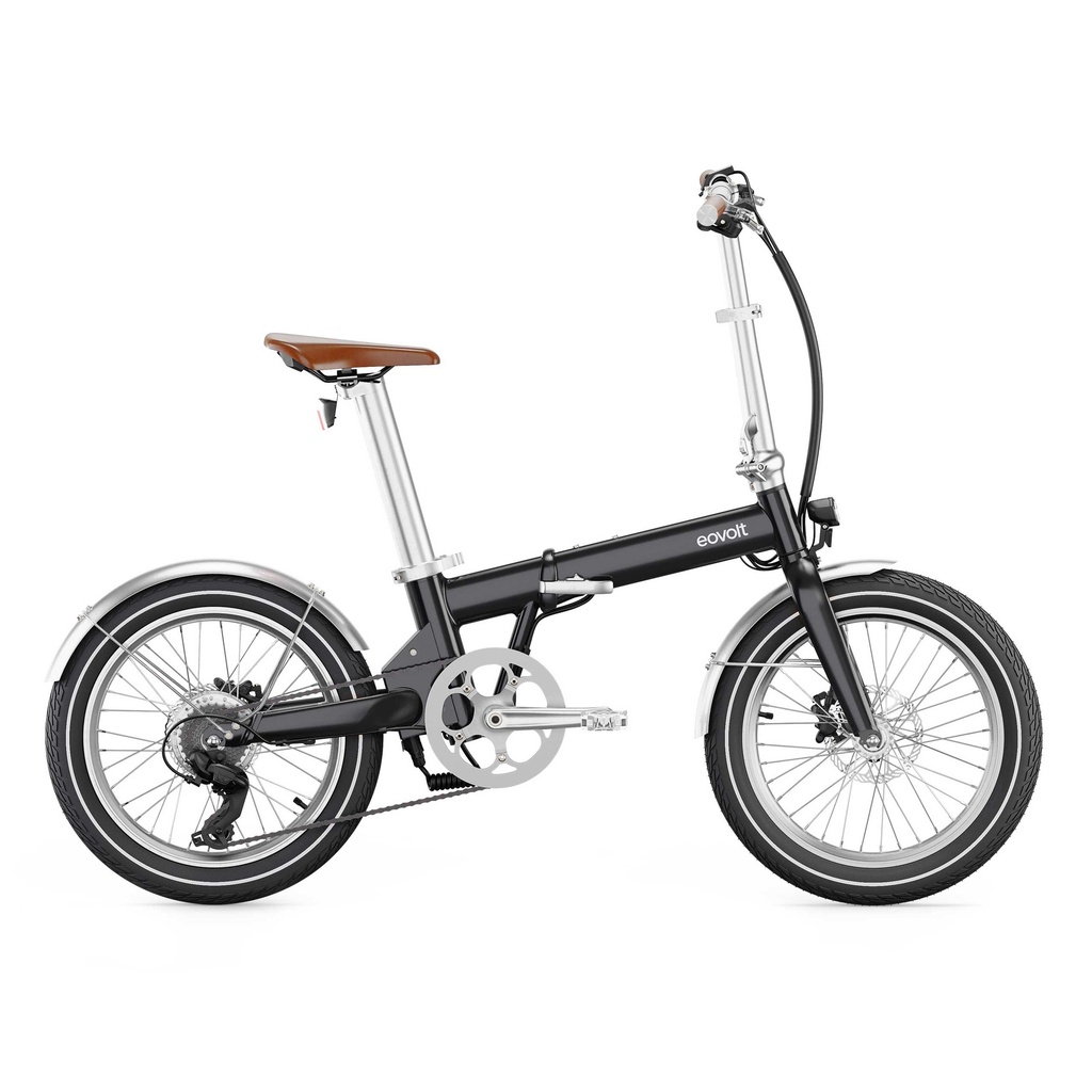EOVOLT Skladací elektrobicykel Afternoon V3 20" Vintage edition 2025 Čierna, Čierna/Modrá