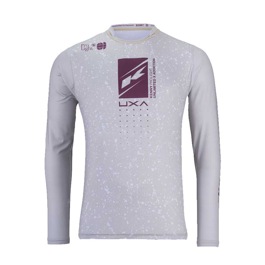 KENNY Cyklistický dres PROLIGHT White GRANA, Biela