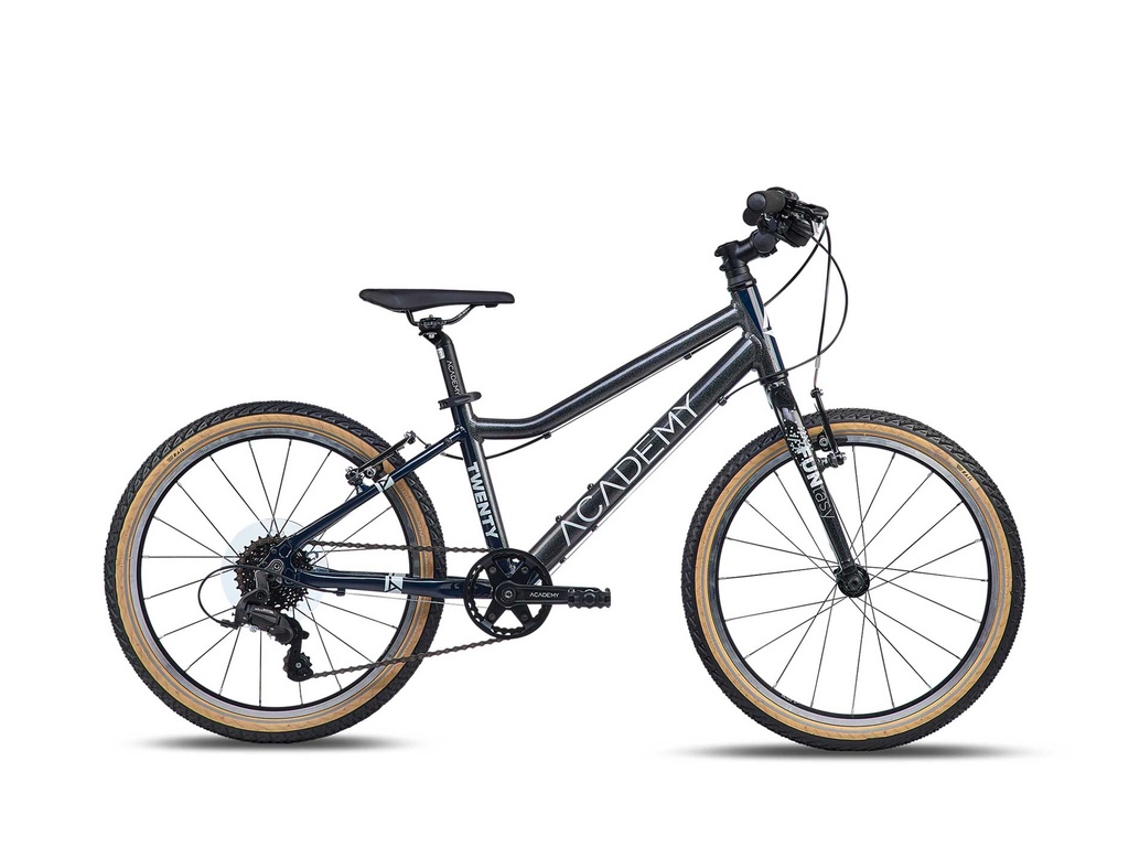 ACADEMY Detský bicykel Grade 4 Edition FUNtasy - 20" 2025, Čierna/Červená/Strieborná