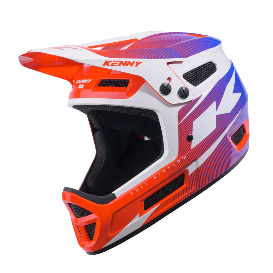 KENNY Cyklistická prilba DOWNHILL ELITE Patriot 2025 M, Červená