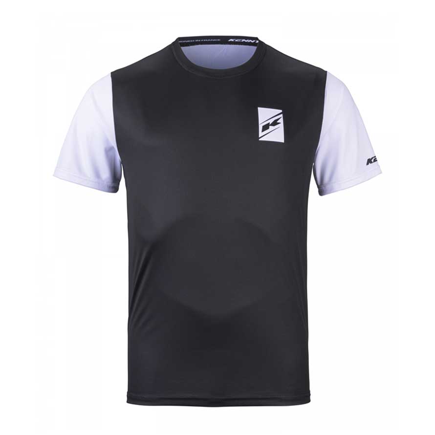 KENNY Cyklistické tričko PATROL Black, Čierna