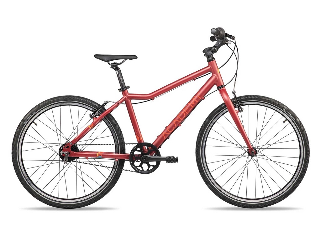 ACADEMY Detský bicykel Grade 5 Belt 24" 2025 Červená, Žltá/Modrá/Fialová