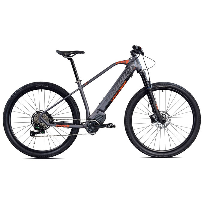 Horský elektrobicykel HYPER 50 - 29‘‘ / L sivý
