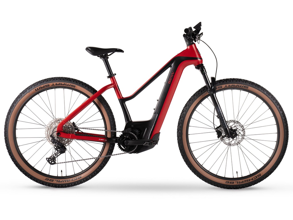 BESV Horský elektrobicykel TRX-B 1.3 ST 2025 M, Čierna/Červená